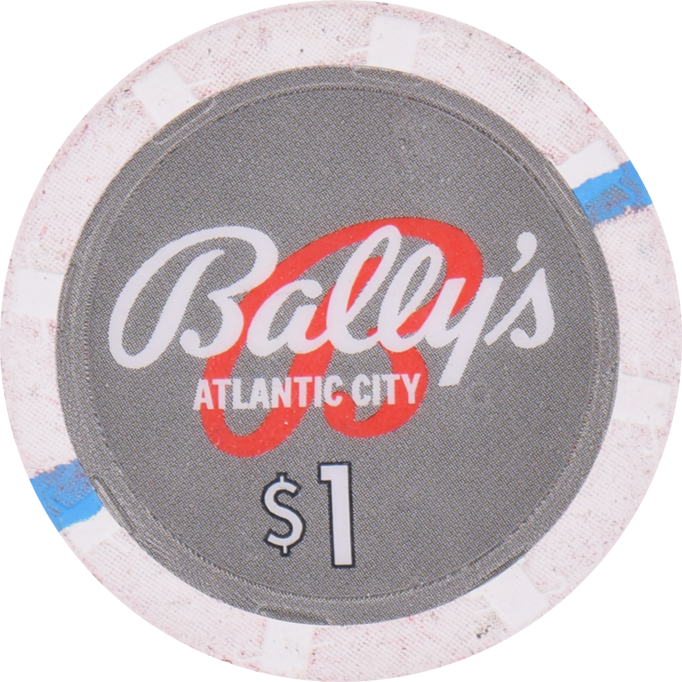 Bally's (Park Place) Casino Atlantic City New Jersey $1 Chip 2022