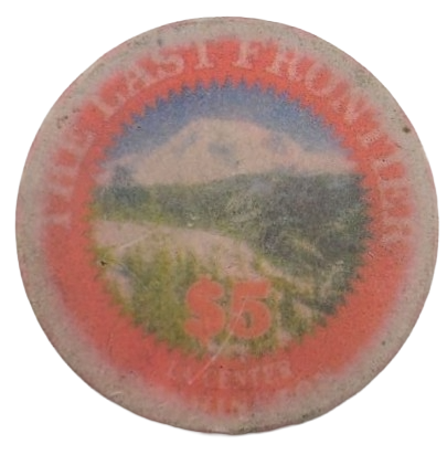 The Last Frontier Casino La Center Washington $5 Chip