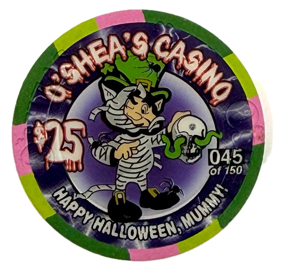 O'Shea's Casino Las Vegas NV $25 Halloween Chip 2001