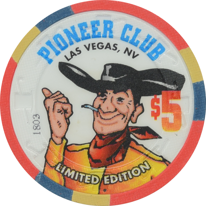 Pioneer Club Casino Las Vegas Nevada Helldorado Parade 1935 Chip 1995