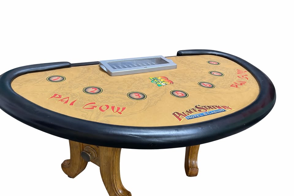 Palace Station Casino Used Pai Gow Table