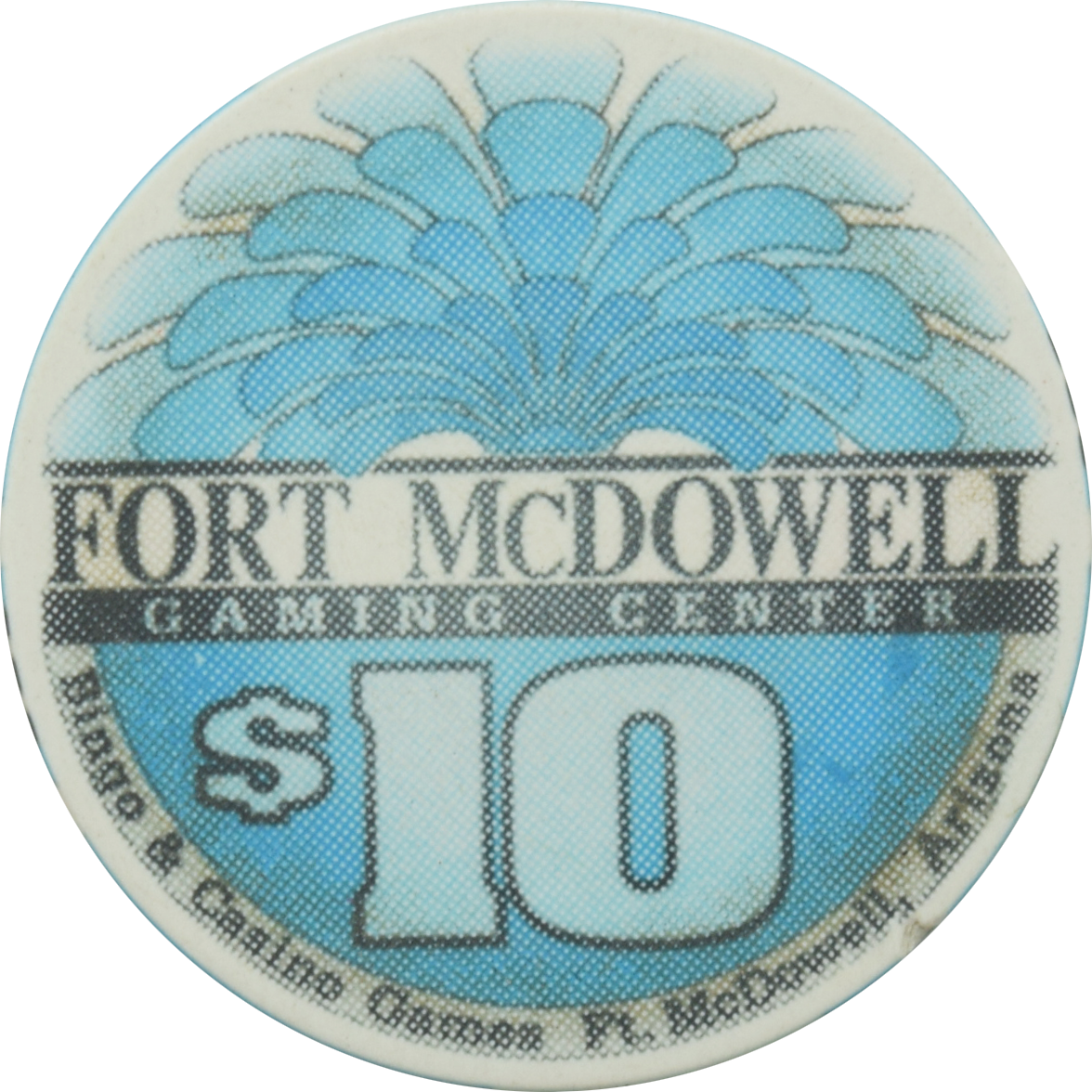 Fort McDowell Casino Ft. McDowell Arizona $10 Chip