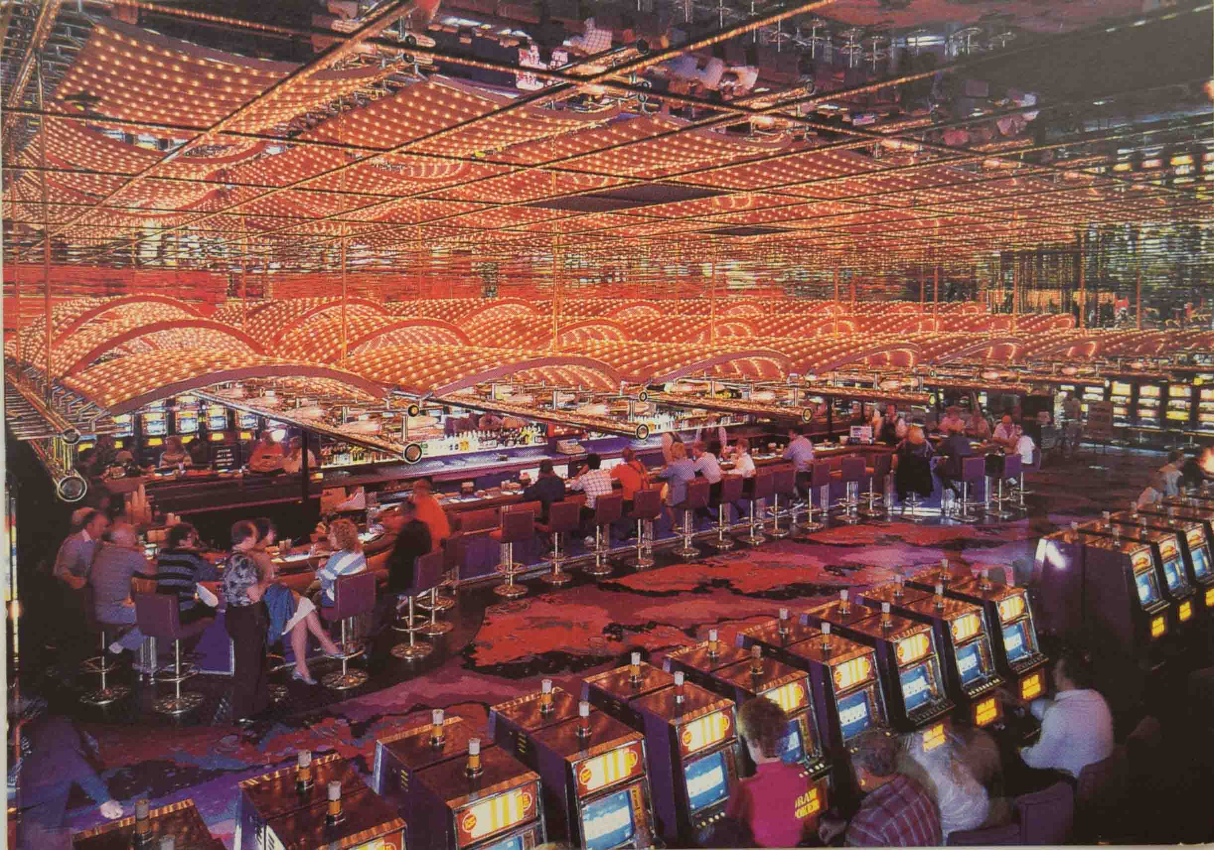 Vegas World Casino Set of 8 Different Postcards