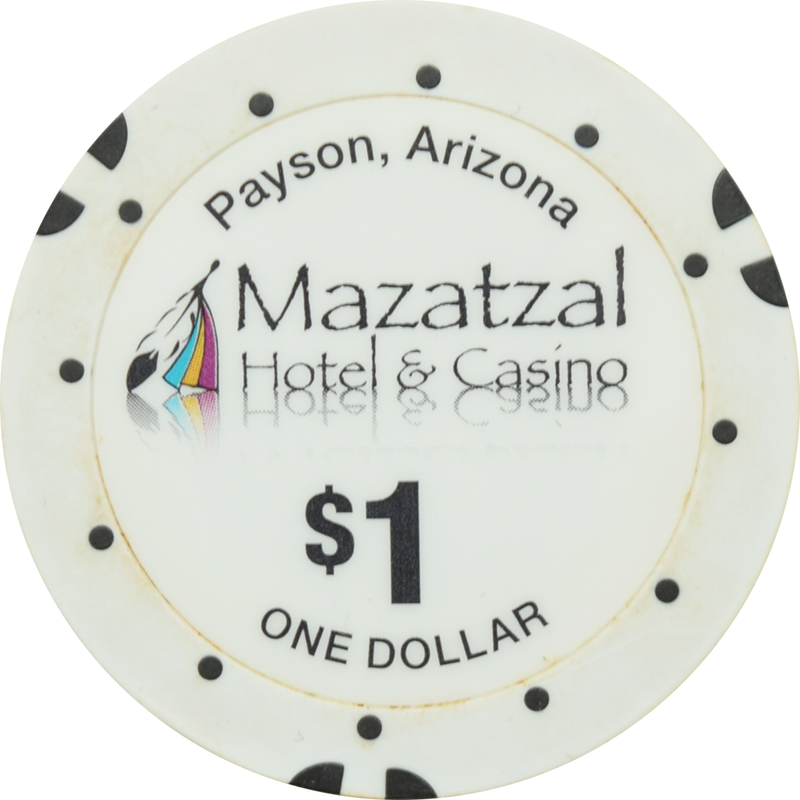 Mazatzal Casino Payson Arizona $1 Gemaco Chip