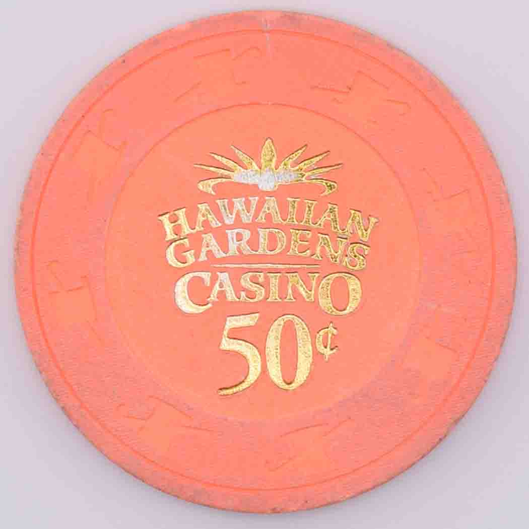 Hawaiian Gardens Casino Hawaiian Gardens California 50 Cent Chip