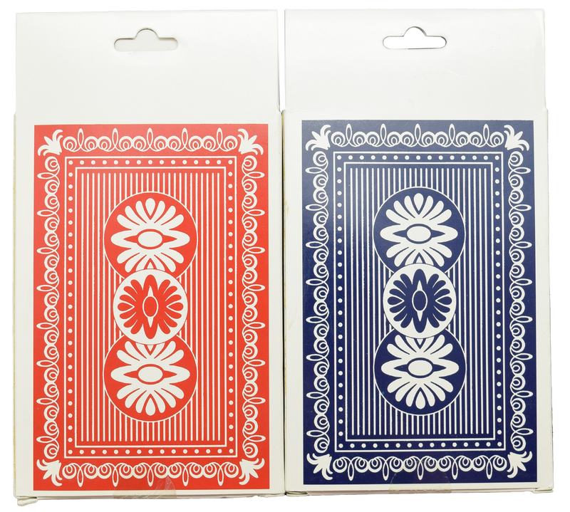 Set of 2 Jumbo Nevada No. 1860 Style Playing Cards