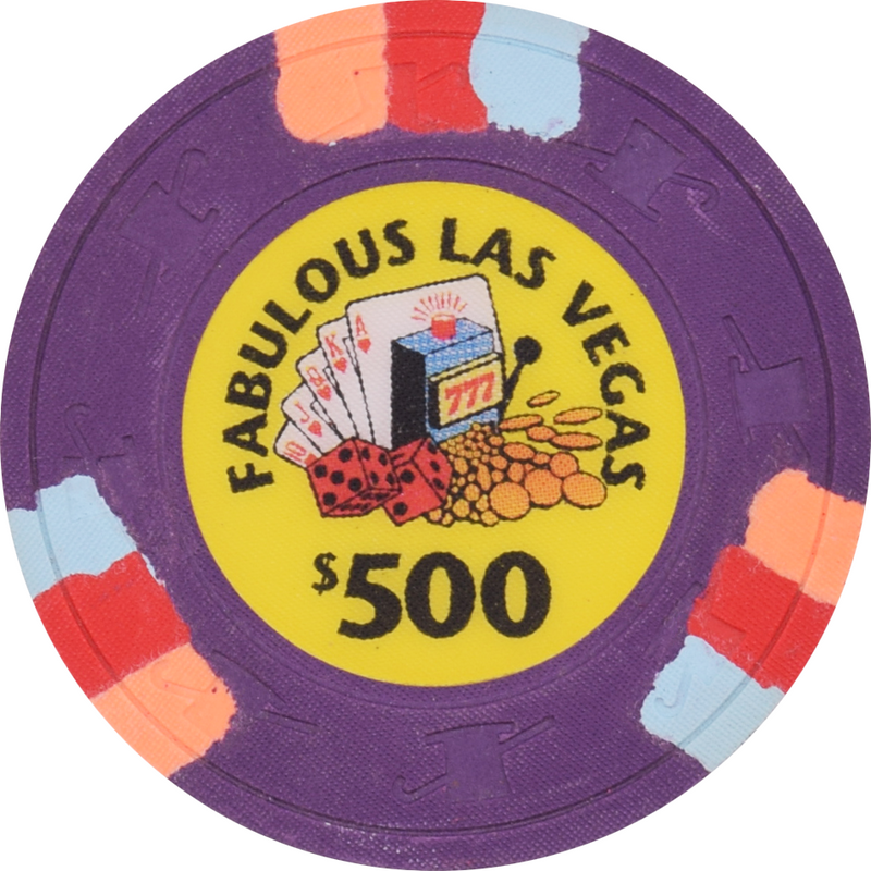 Fabulous Las Vegas $500 Chip Paulson Fantasy