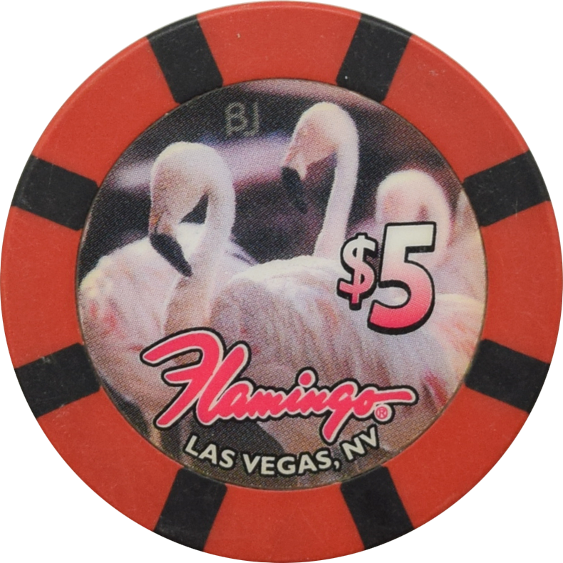 Flamingo Hotel & Casino Las Vegas Nevada $5 Chip 2004