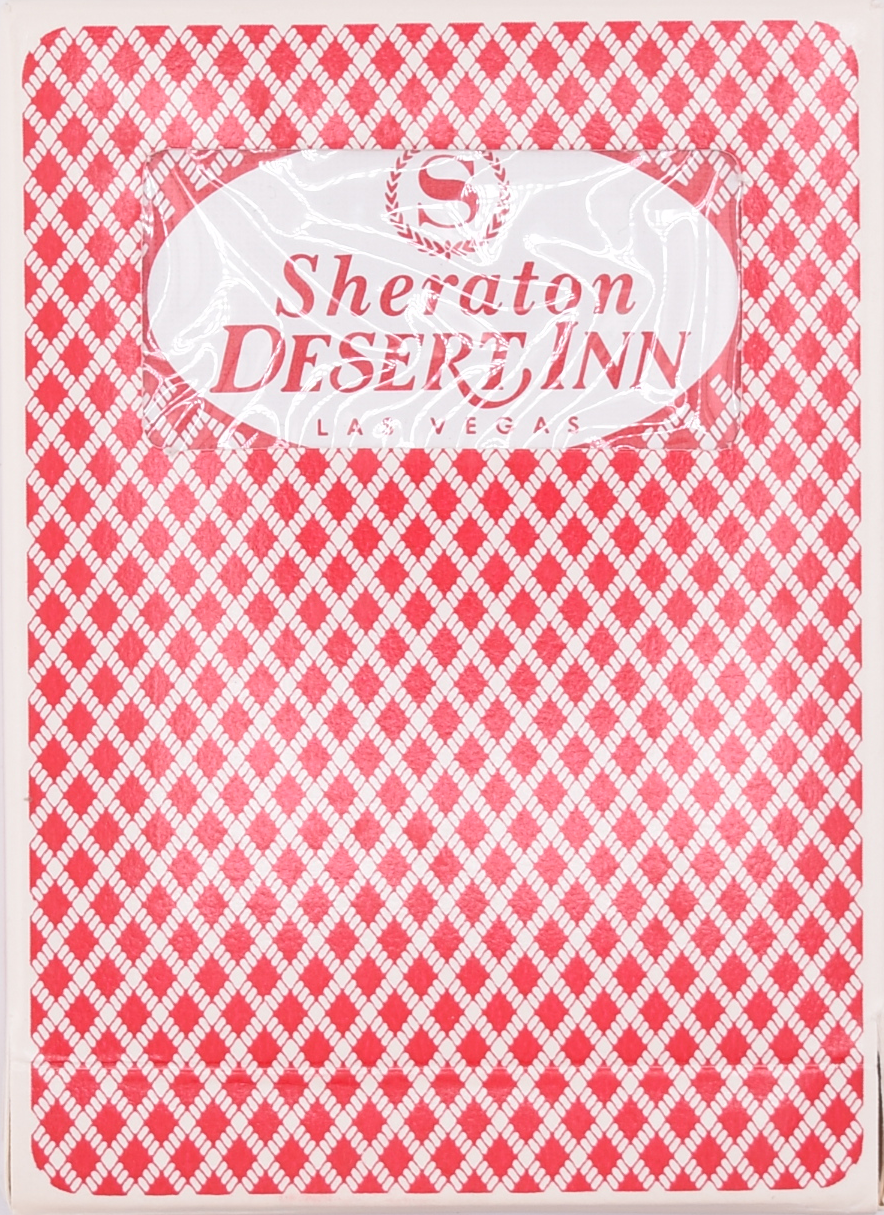 Sheraton Desert Inn Casino Las Vegas Nevada Used Playing Card Deck