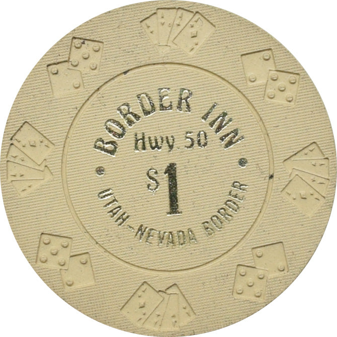 Border Inn Casino Baker Nevada $1 Chip 1979