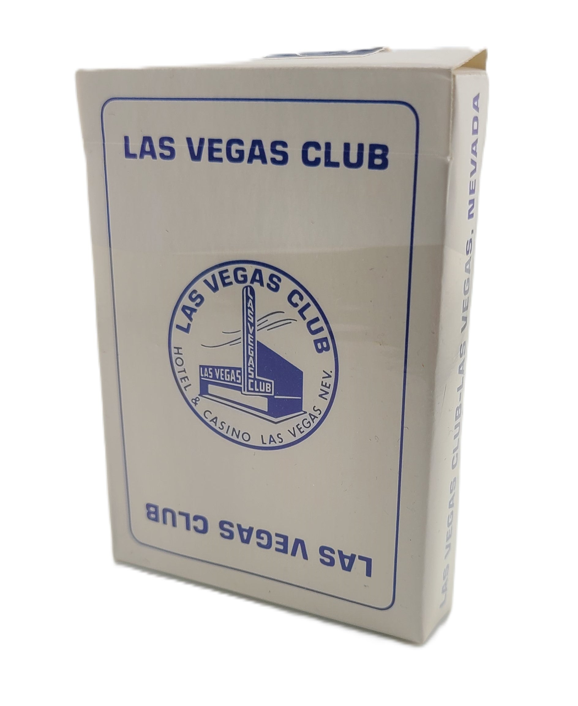 Las Vegas Club Used Casino Deck Las Vegas Nevada Blue