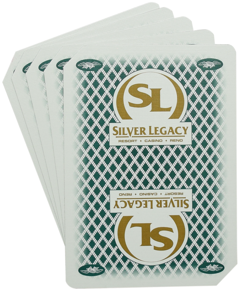 Silver Legacy Used Playing Cards Reno Nevada