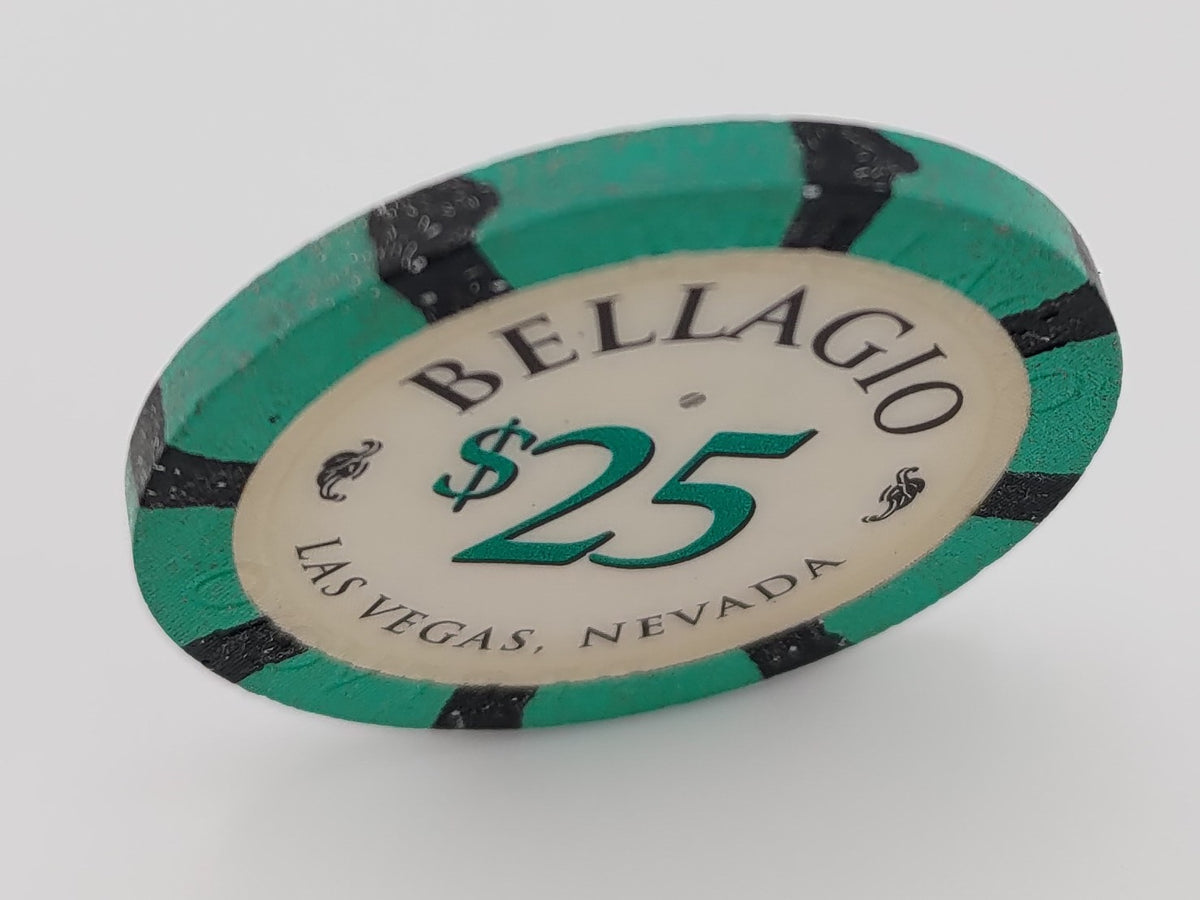 Bellagio Casino Las Vegas Nevada $25 Chip 1998