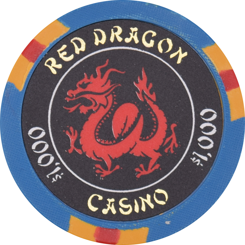Red Dragon Casino Las Vegas Nevada $1000 Chip 2000