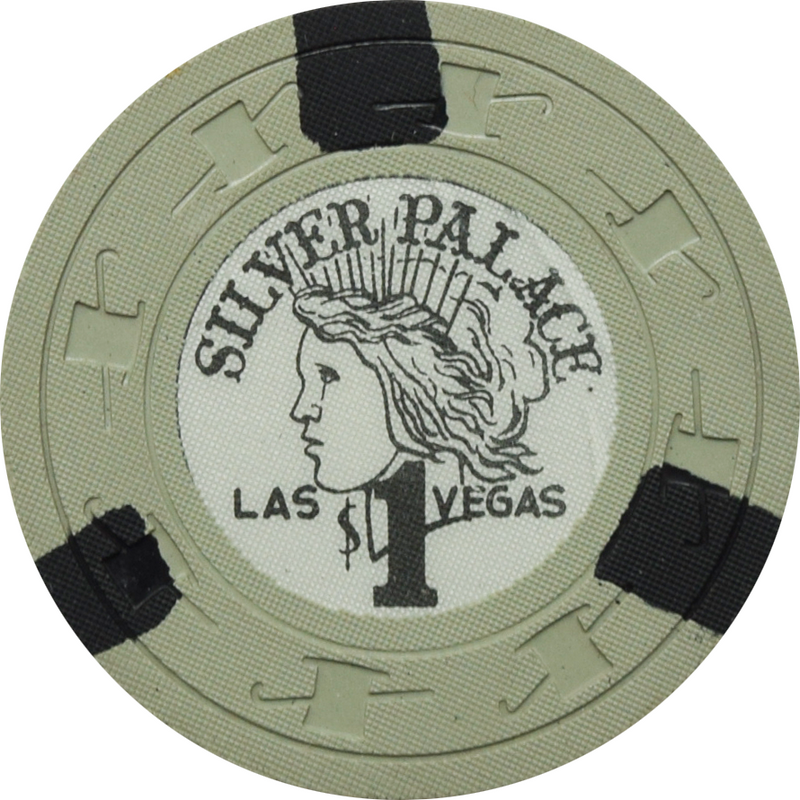 Silver Palace Casino Las Vegas Nevada $1 Chip 1964
