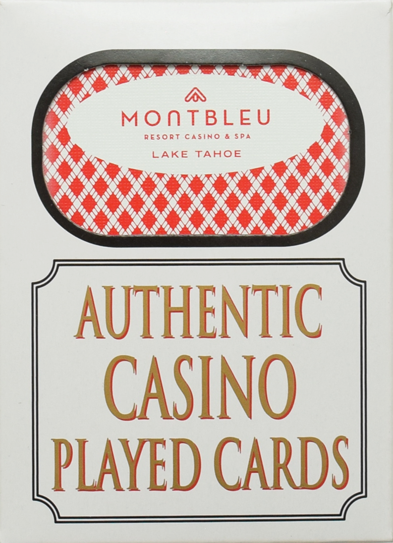 Montbleu Casino Used Playing Card Lake Tahoe Nevada