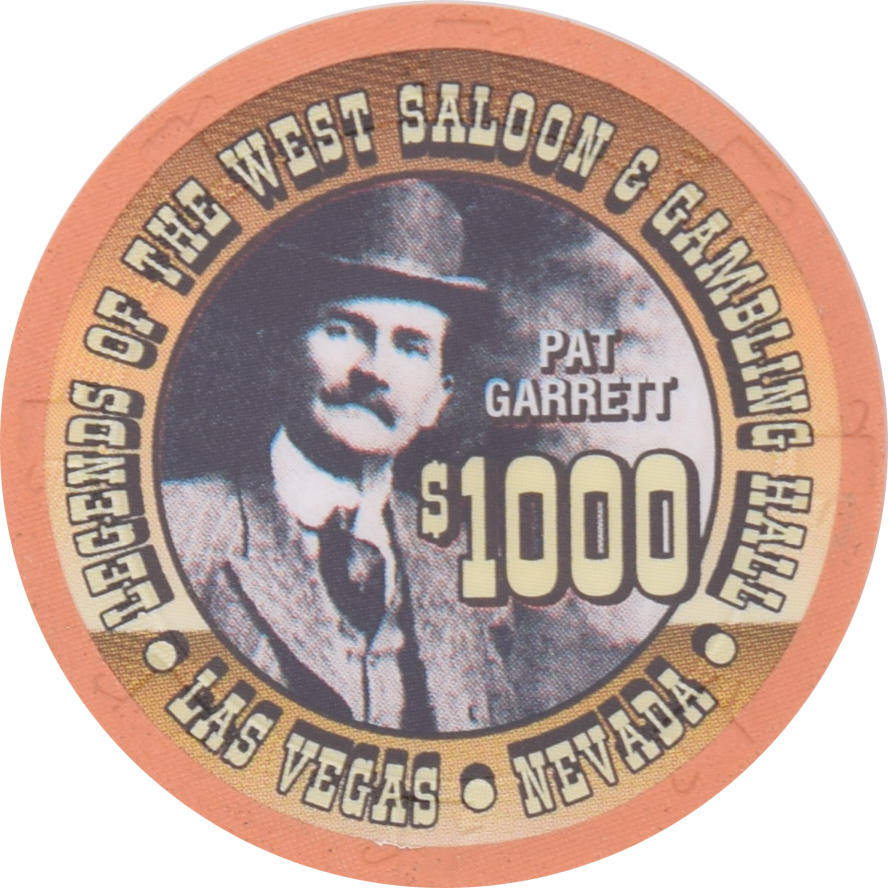Legends of the West Saloon & Gambling Hall $1000 Paulson H&C Chip