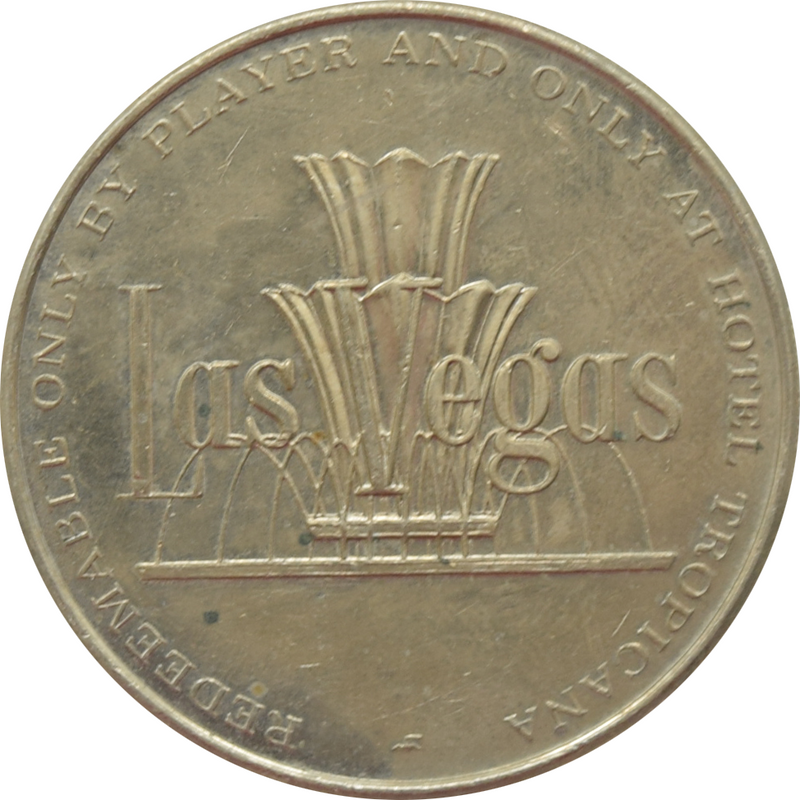 Tropicana Casino Las Vegas Nevada $1 Token 1965