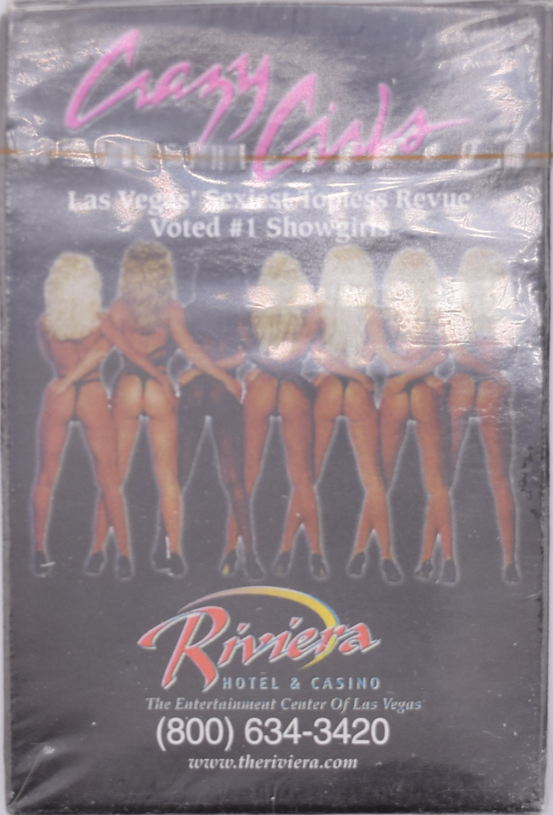 Riviera Casino Las Vegas Nevada Crazy Girls Souvenir Deck