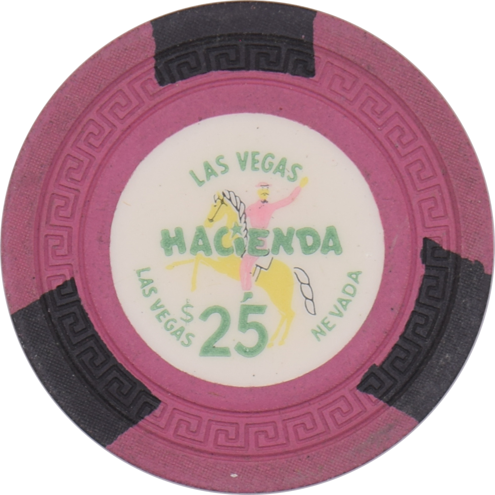 Hacienda Casino Las Vegas Nevada  $25 Chip 1958