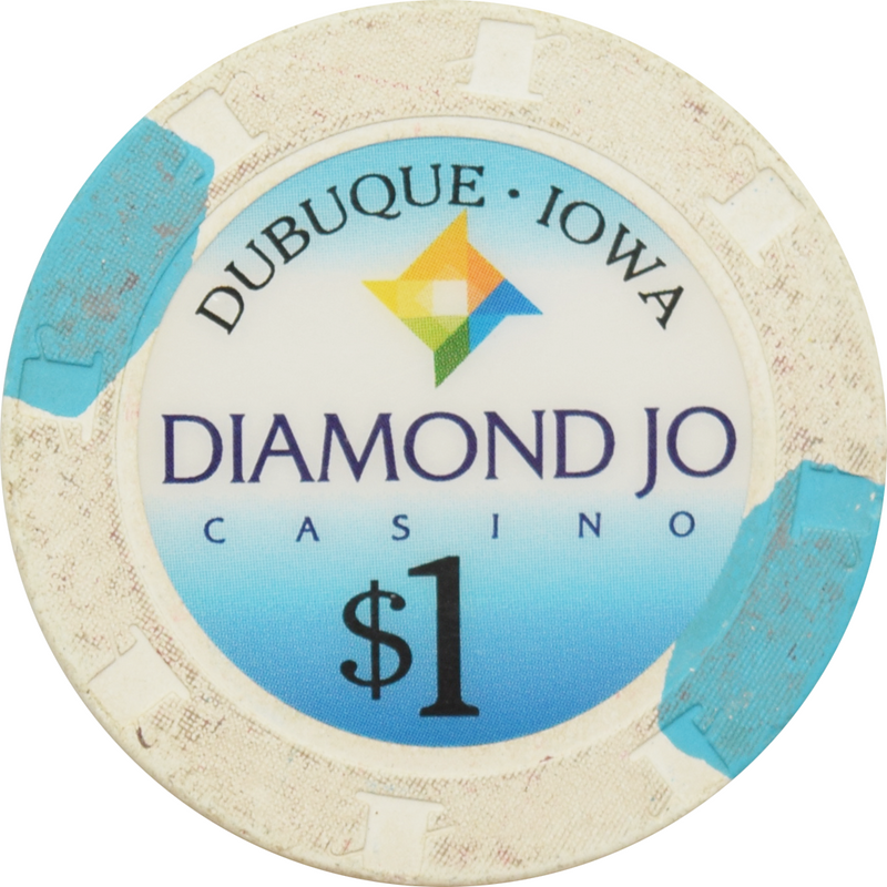 Diamond Jo Casino Dubuque Iowa $1 Chip