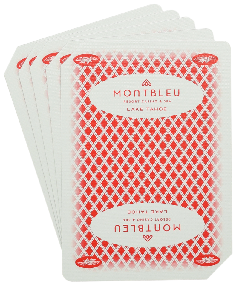 Montbleu Casino Used Playing Card Lake Tahoe Nevada