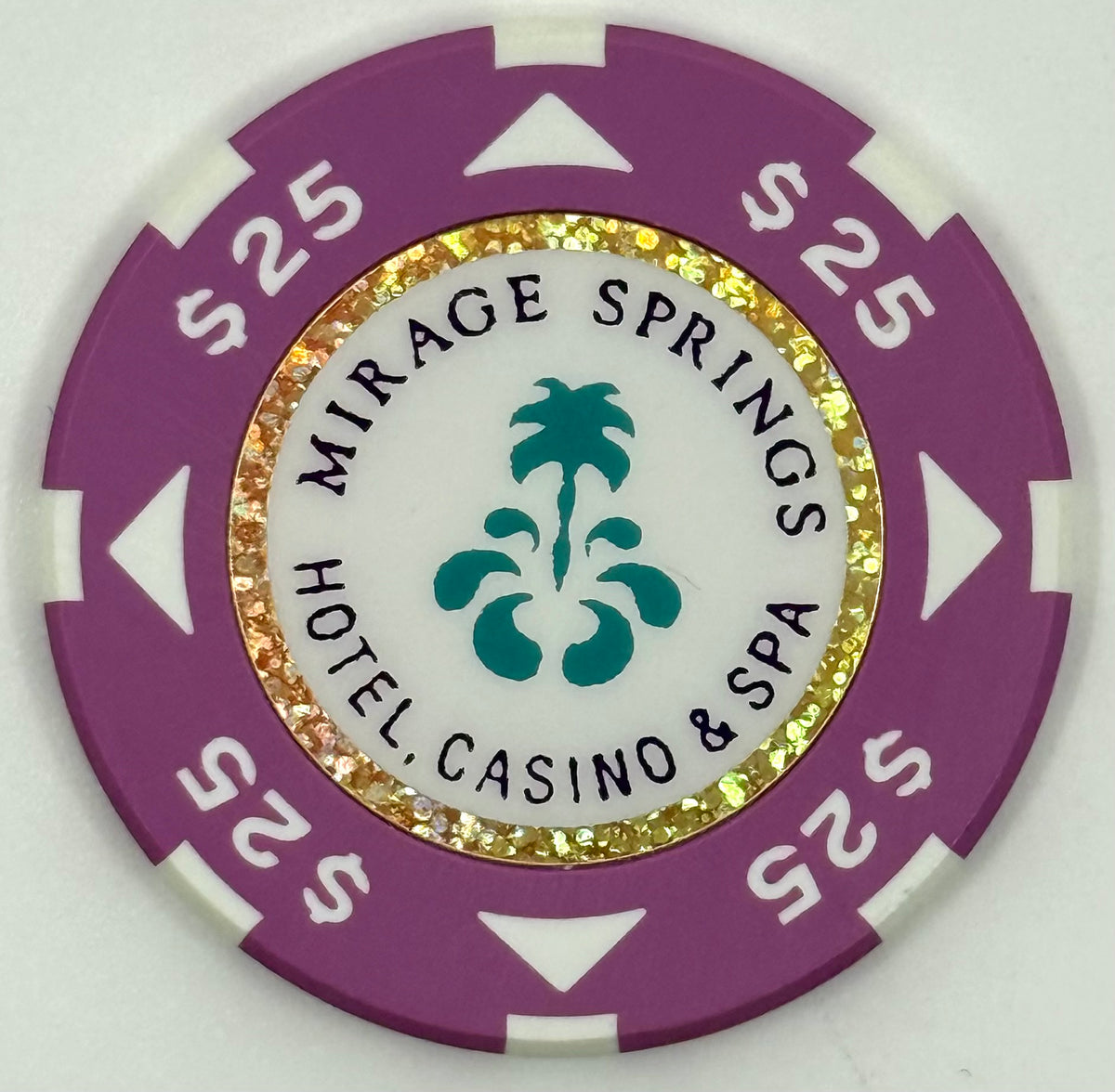 Mirage Springs Casino Desert Hot Springs CA $25 Chip