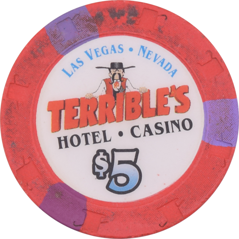 Terrible's Hotel Casino Las Vegas Nevada $5 Chip 2000