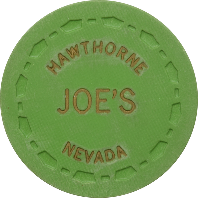 Joe's (Tavern) Casino Hawthorne Nevada 50 Cent Chip 1969