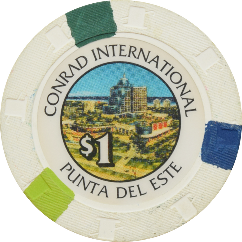 Conrad International Casino Punta del Este Uruguay $1 Chip