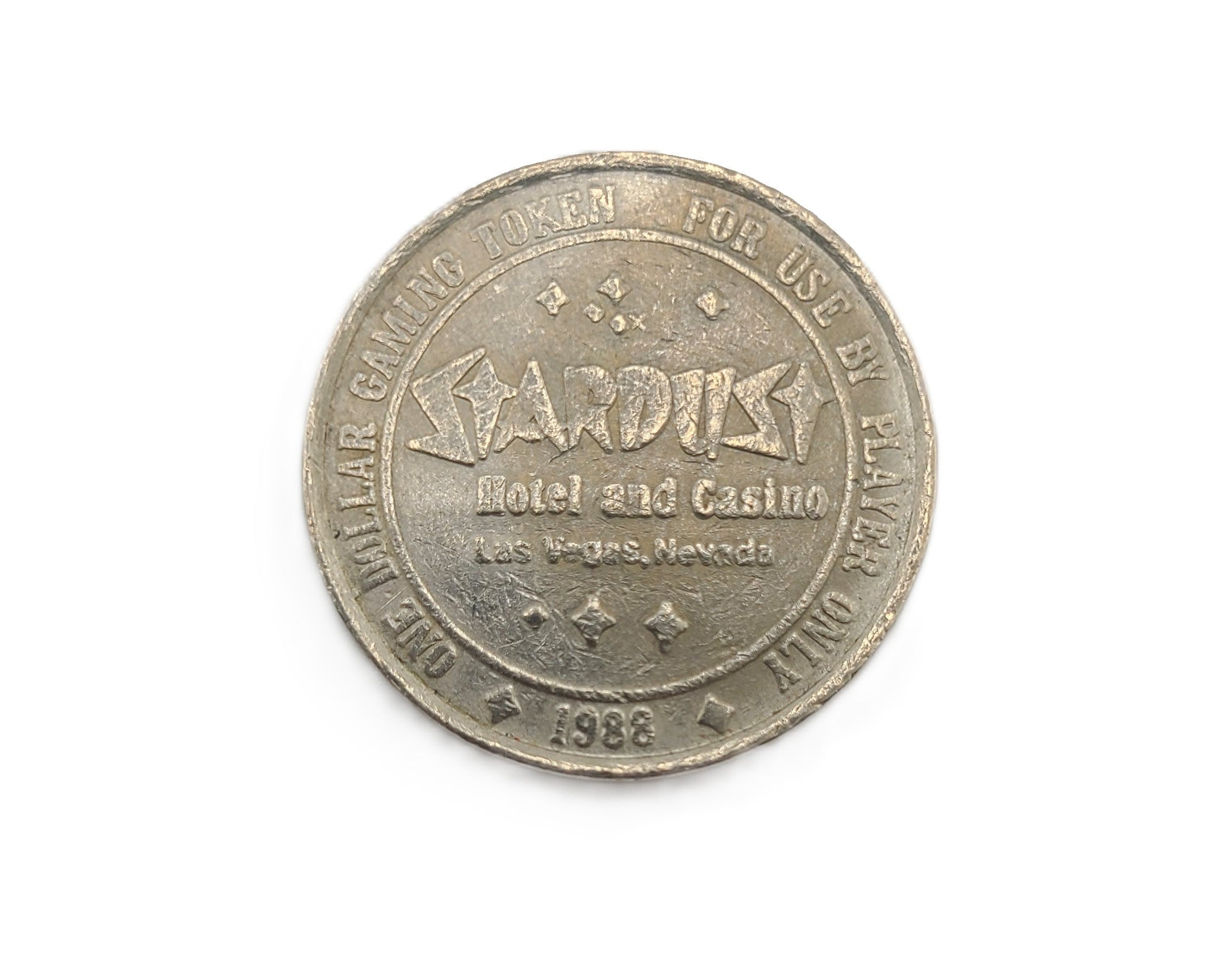 Stardust Casino Las Vegas Nevada $1 Token 1988