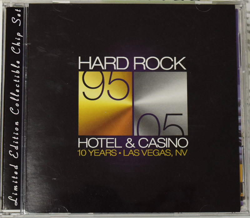 Hard Rock Casino Las Vegas Nevada $5 - 10th Anniversary CD Chip Set 1995-2005