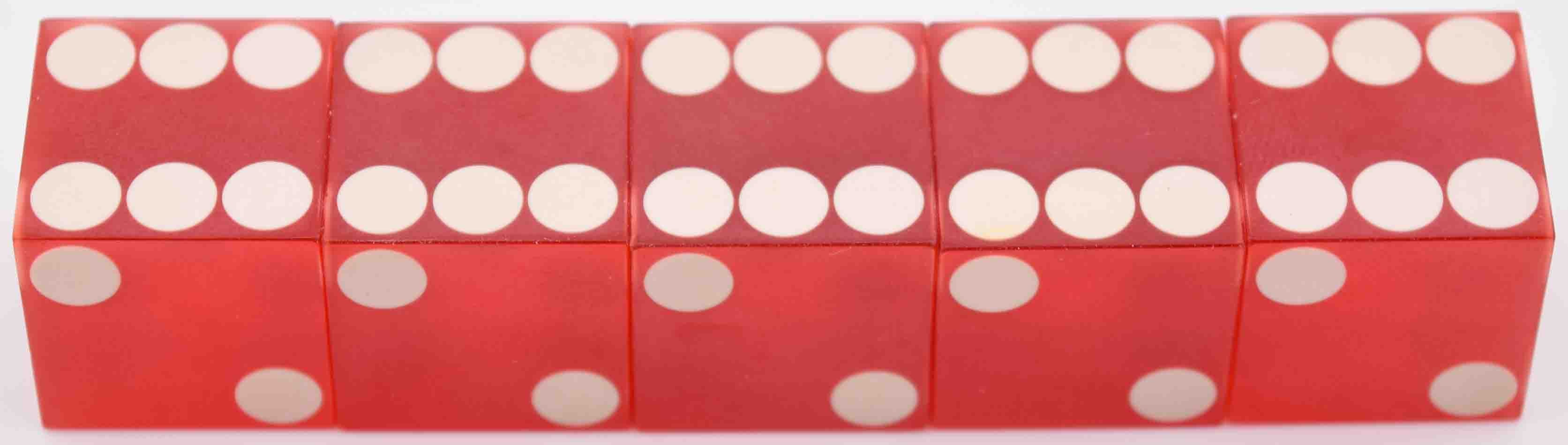 Union Plaza Casino Las Vegas Nevada Red Stick of Dice