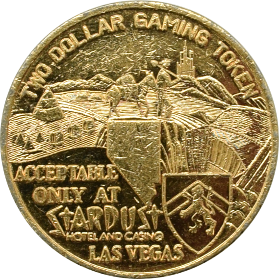 Stardust Casino Las Vegas Nevada $2 Token 1979