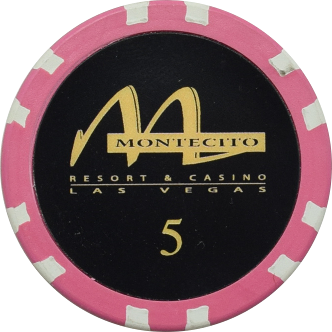Montecito Casino Las Vegas TV Series Prop $5 Chip
