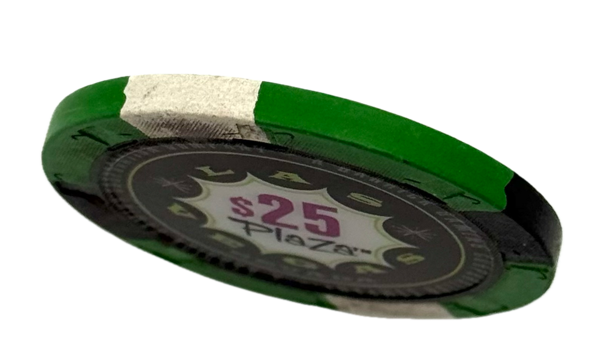 Plaza Casino Las Vegas NV $25 Chip 2004