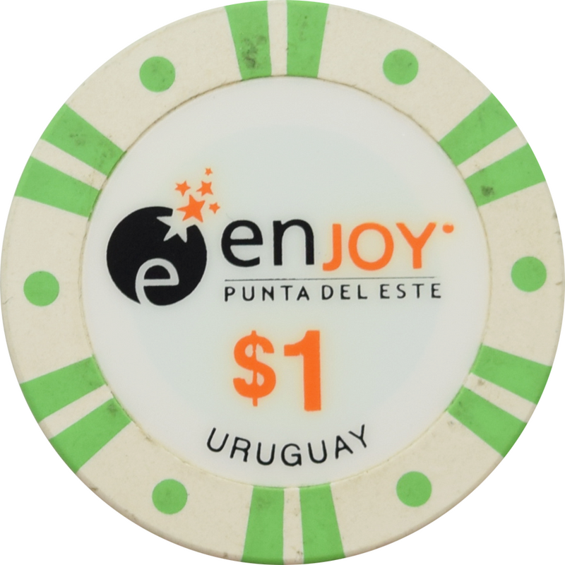 Enjoy Punta del Este Resort and Casino Punta del Este Uruguay $1 Chip