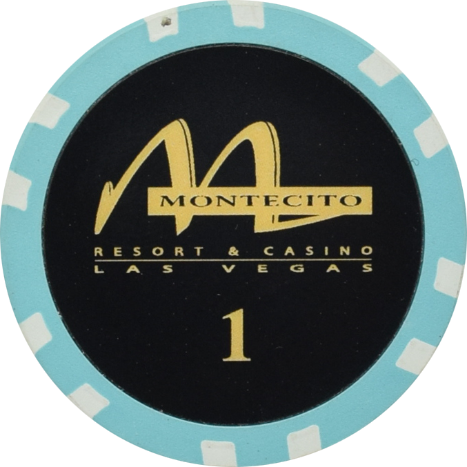 Montecito Casino Las Vegas TV Series Prop $1 Chip