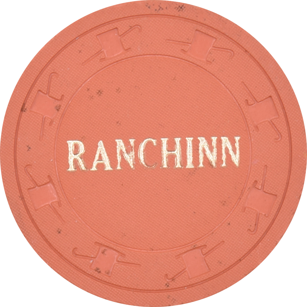 Ranchinn Casino Elko Nevada $1 Chip 1955