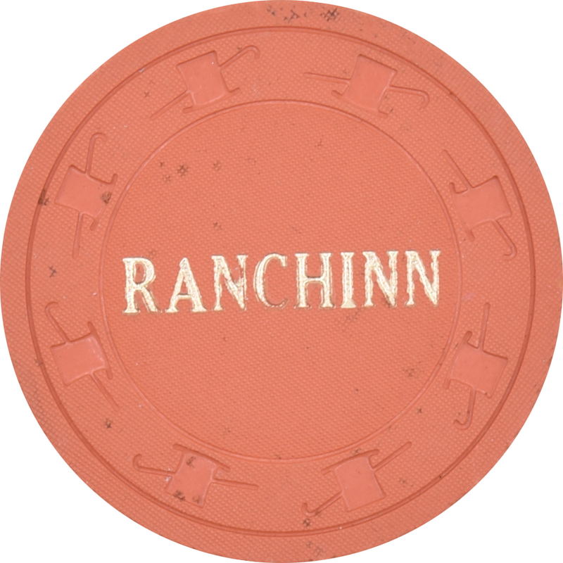 Ranchinn Casino Elko Nevada $1 Chip 1955