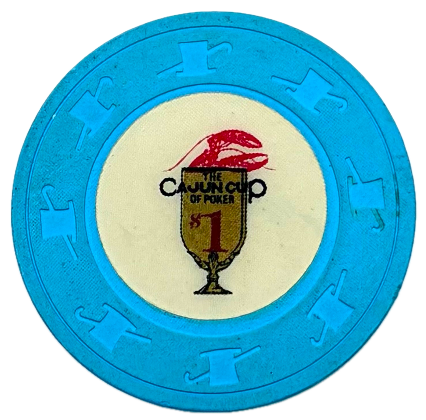 The Cajun Cup of Poker Lafayette LA $1 Chip
