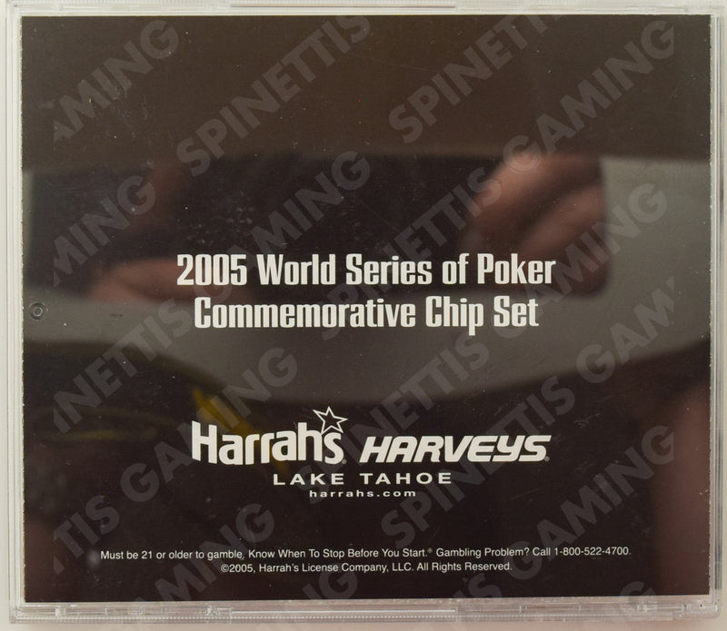 Harrah's Harvey's Casino Lake Tahoe Nevada WSOP CD Set of $5 Chips