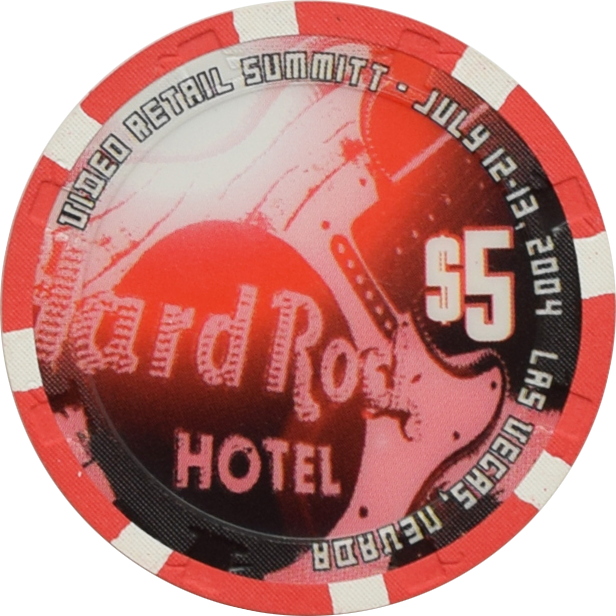 Hard Rock Casino Las Vegas Nevada $5 The Punisher Chip 2004