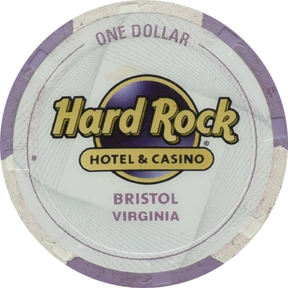 Hard Rock Casino Bristol Virginia $1 Chip 2022