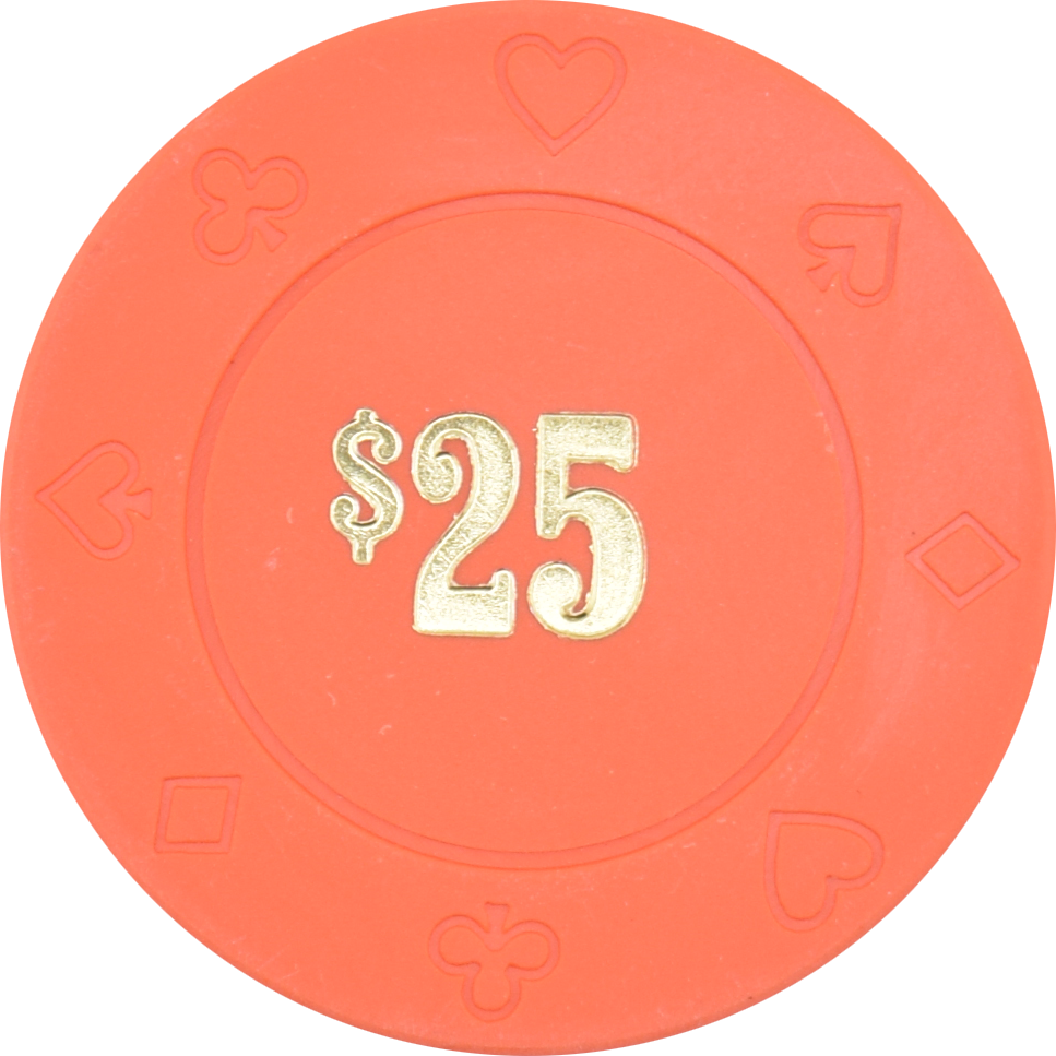 The Buccanneer Fantasy Casino Padre Island Texas $25 Chip