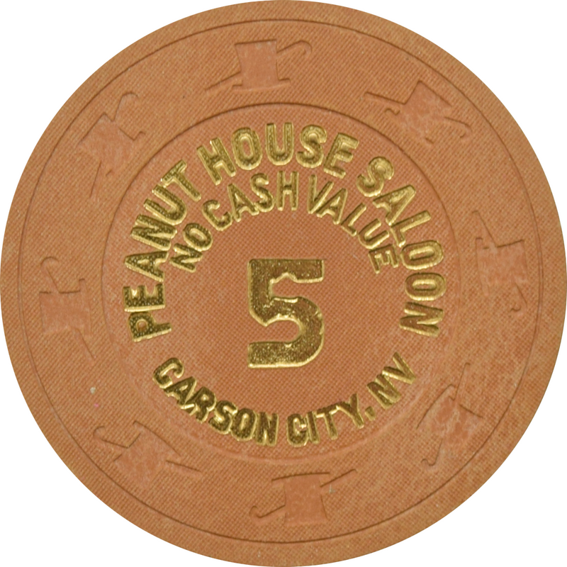 Artichoke Joe's Peanut House Saloon Casino Carson City Nevada 10 NCV Chip 1980