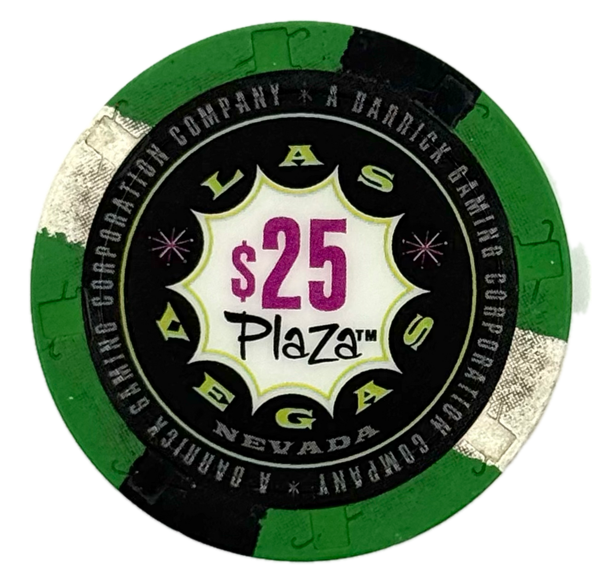 Plaza Casino Las Vegas NV $25 Chip 2004