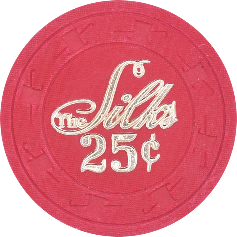 The Silks Night Club Emeryville California 25 Cent Chip