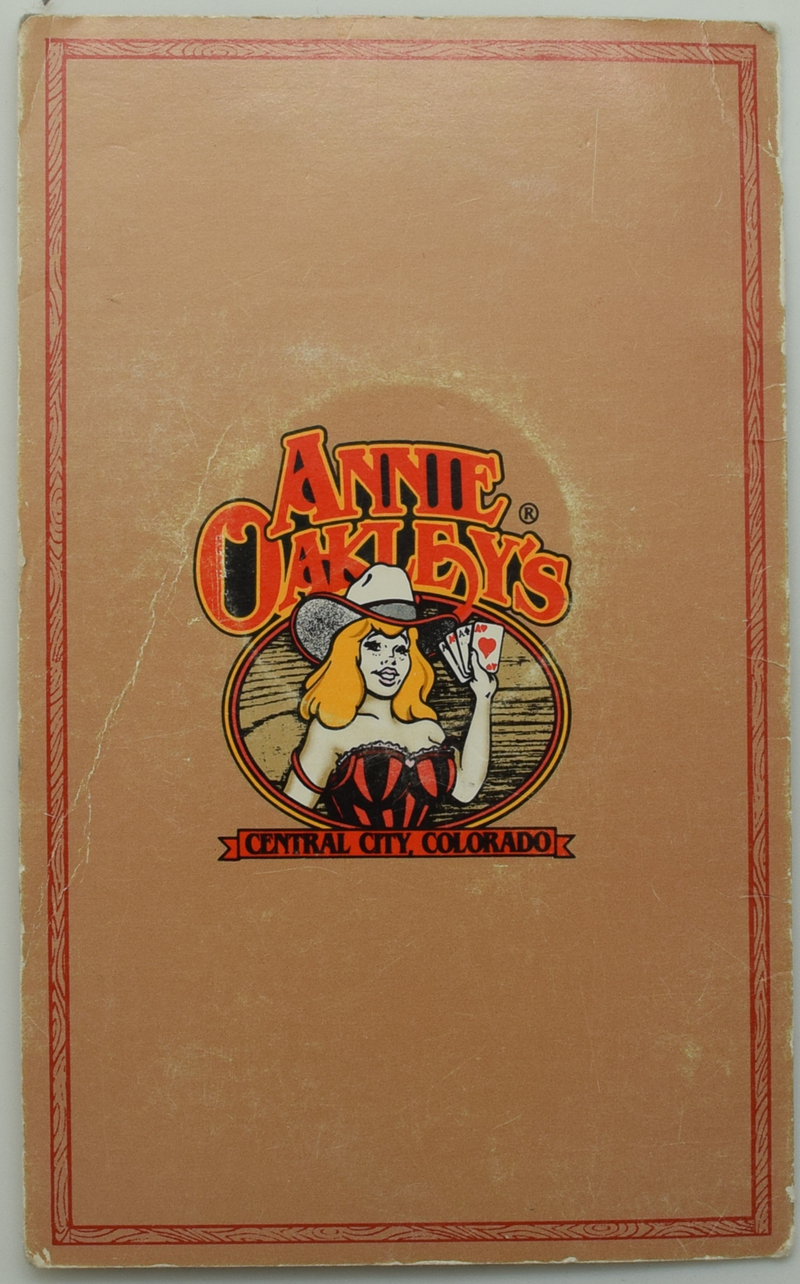 Annie Oakley's Casino Central City Colorado $5 Uncirculated Chip