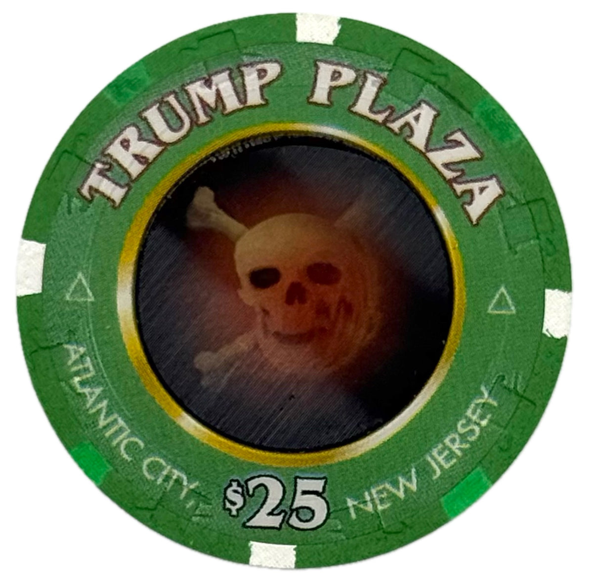 Trump Plaza Casino $25 Chip Atlantic City NJ Halloween 2004